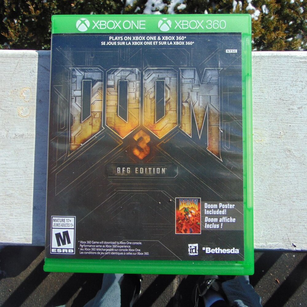 Xbox 360 game Doom 3